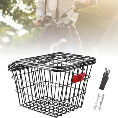 Fahrrad Fahrrad Metalldraht Hinten Lagerung Korb Fracht Korb Für Faltrad