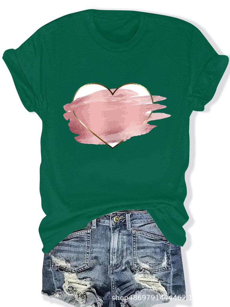 Women's Fashion Round Neck T-Shirt