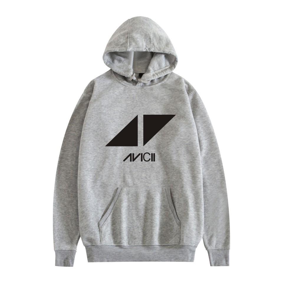 

Swedish DJ Avicii Inspired Men s Versatile Round Neck Hoodie Sweatshirt XS