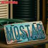Metal Wall Sign Home Decor 15x30cm