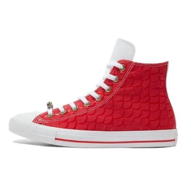 Converse All Star High Top Canvas Shoes Unisex Sneakers Red White A08704C
