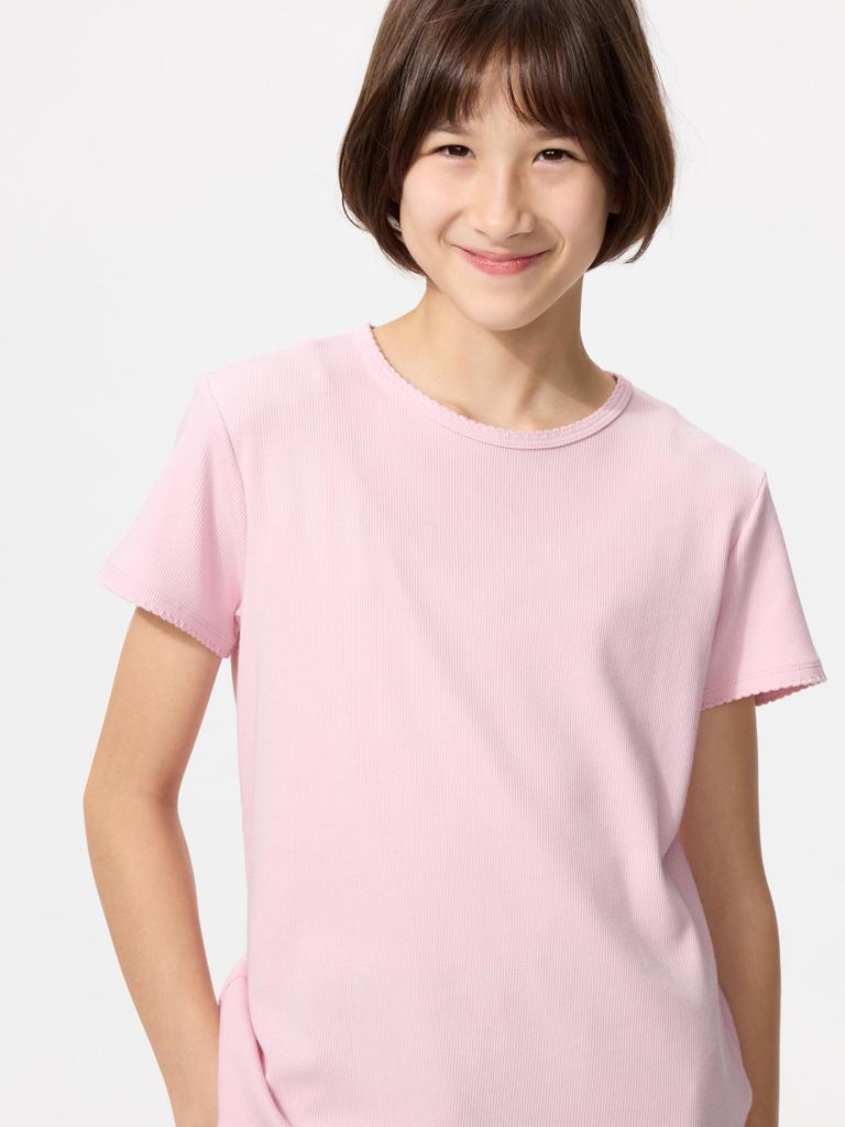 Uniqlo Japan Girls Rib T