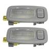 Pair Car Vanity Mirror Lamps Plastic Sun Visors Vanity Mirror Lights Car Makeup Mirror Light Suitable for ix25 ix35 kx5