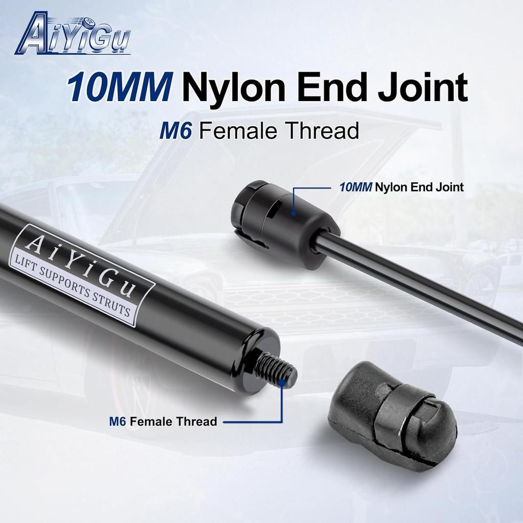 5511 6485 Front Hood Bonnet Struts Shocks Lift Supports Gas Spring Compatible With 2011- Jeep Grand Cherokee & 2011-2024 Dodge Durango, 2 PCS