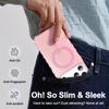 For iPhone 17 Pro Max Case Compatible with MagSafe Small Wavy Edge PC+TPU Phone Cover
