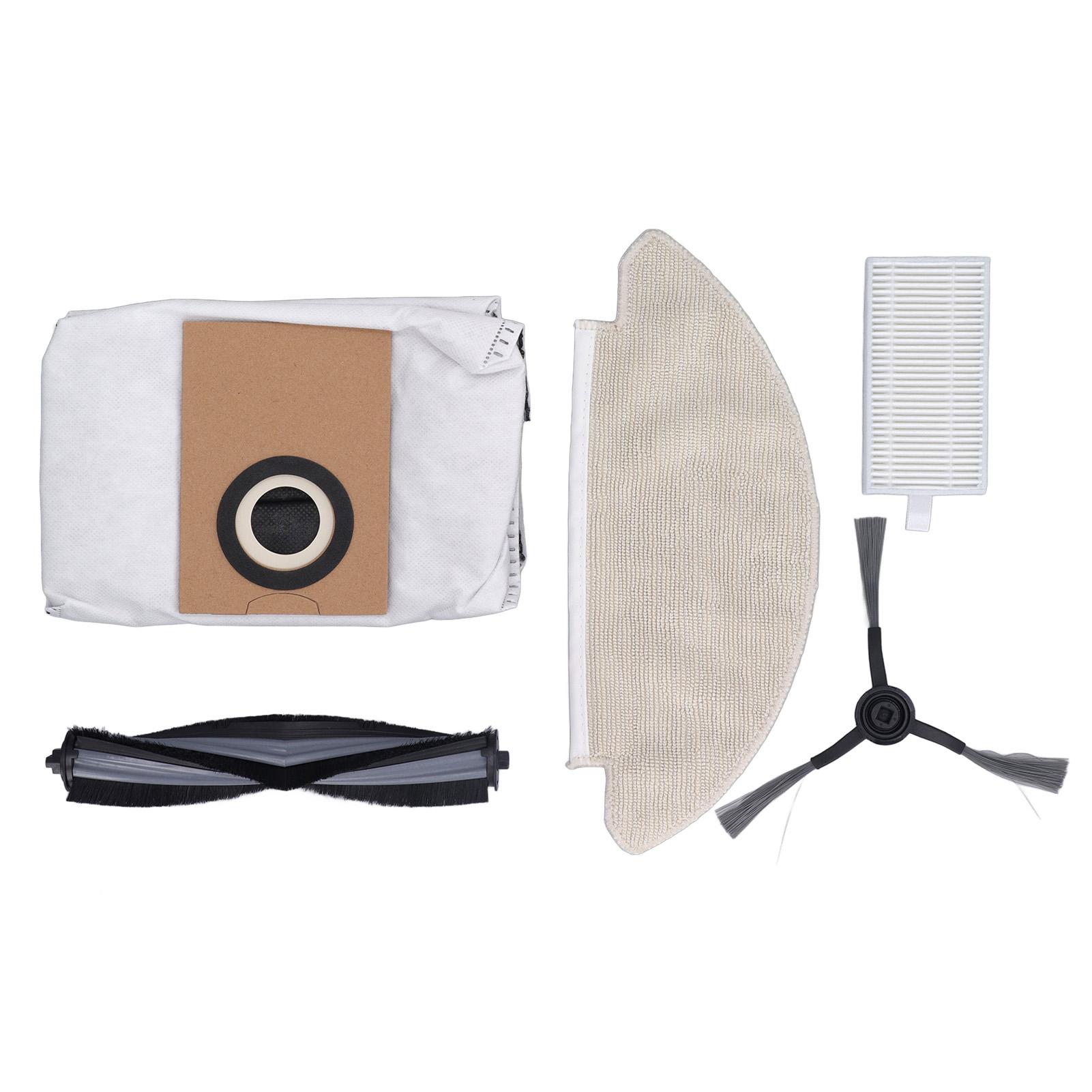

Vacuum Accessories Kit Main Brush Side Brush Filter Mesh Mop Pad Robot Vacuum Cleaner Replacement Parts for VIOMI Alpha