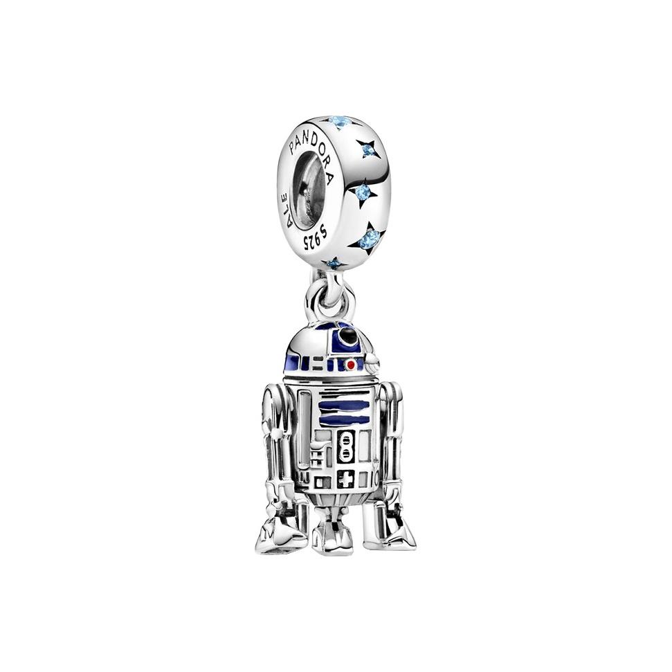 Pandora Star Wars Series R2-D2 Charm Men Charm Silver 799248C01 Silver
