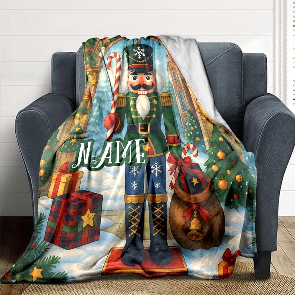 Spooky Halloween Night With Haunted House And Ghosts Blanket Allseason Blanket Christmas Home Decorgift Sofa Bed Travel Camping Christmas Style