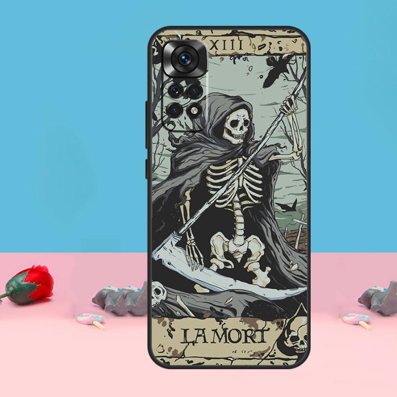 Horror Skull Gothic Cover For Xiaomi Redmi Note 14 13 12 10 11 Pro 11S 12S Case For Redmi 15 15C 10C 12C 13C 14C