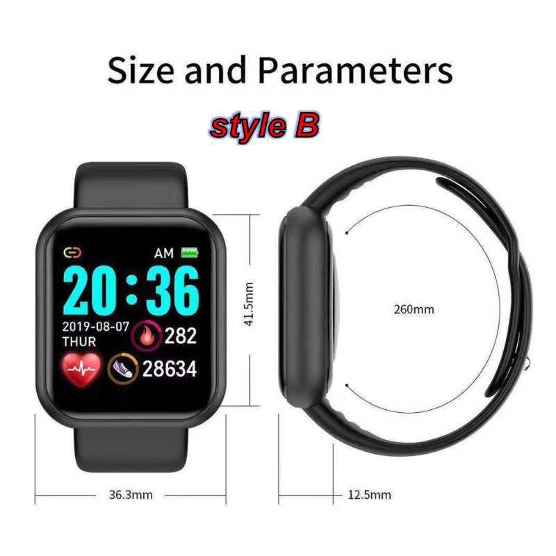 Relógio Smartwatch Y68 – Play Tech