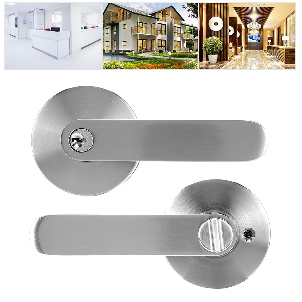 Modern Handle Door Lock Universal Door Entrance Lever for Bedroom Bathroom