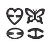 3 PCS Bra Invisible Clips Hide Bra Strap Lift Adjust Enhance Cleavage Buckle Clip