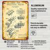 Lego Toy Building Brick Sign Blueprint Poster Vintage Interior Decoration Custom Metal Tin Signs for Wall Art Decoration Retro