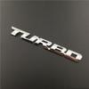 1Pcs Universal 3D Metal Letter Car Styling TURBO Boost Loading Boosting Emblem Badge Sticker Decal XXZER Auto Accessories