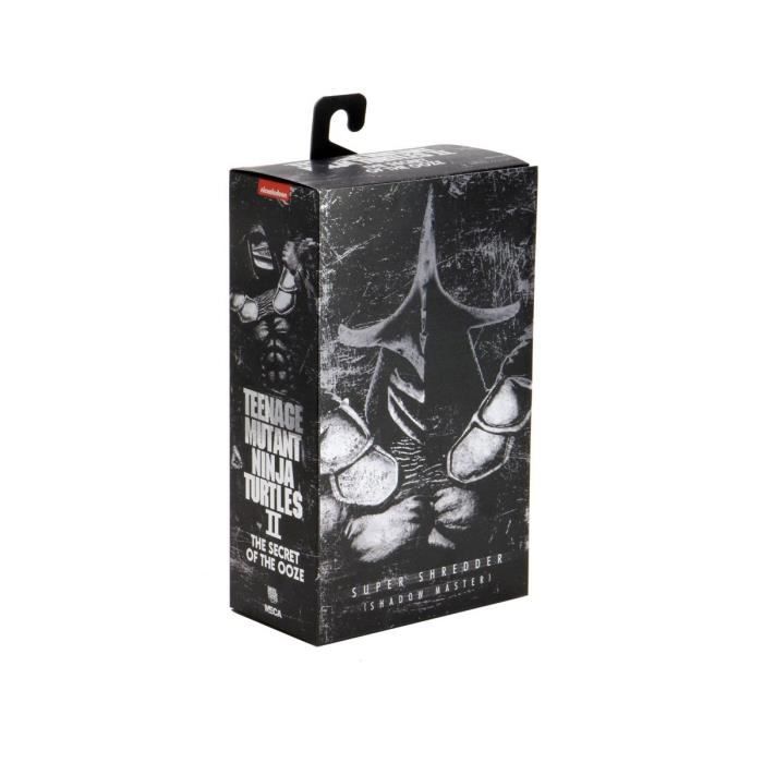 Neca - les tortues ninja - figurine super shredder (shadow master) 20 cm