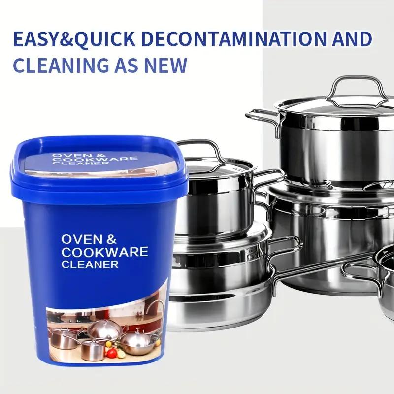 1PCS Kitchen Multi-Functional Decontamination Cream Stainless Steel Cleaning Cream Pot Bottom Polishing Embroidery Rust Removal Detergent