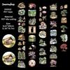 JIANWU 60mm*200cm Vintage Japanese Countryside Landscape Material Collage Scrapbook PET Tape Creative DIY Journal Stationery