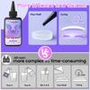 HeyClear 500g UV Resin Liquid - Super clear, low odor, hard, fast curing resin, ideal for DIY beginners, coating, handicrafts, and jewelry making such