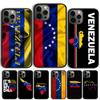 Venezuela Flag Coat Of Arms Phone Case for iPhone 17 Air 16 16e 15 Plus for Apple 13 11 12 14 Pro Max Cover Coque Fundas