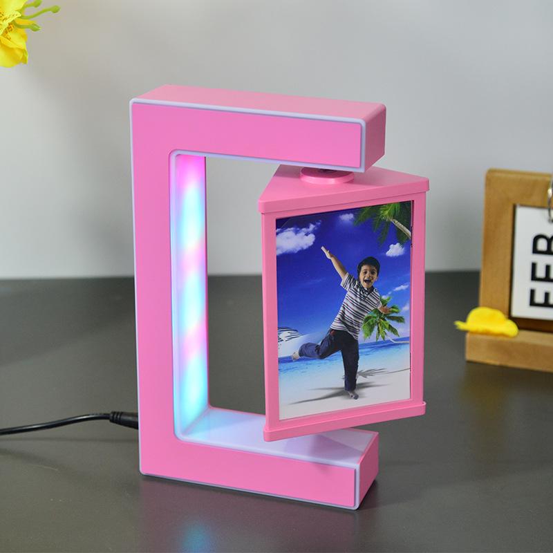 Magnetic Levitation Photo Frame - Luminous Wedding & Birthday Gift, Suspended Creative Ornament
