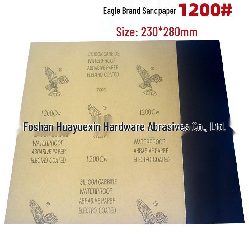 Eagle Sandpaper 120#-2000# Wet/Dry Polishing & Grinding Silicon Carbide Sheets.