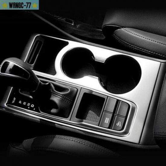 LHD Car Gear Shift Water Cup Holder Panel Frame Trim For Hyundai Tucson 2015-18