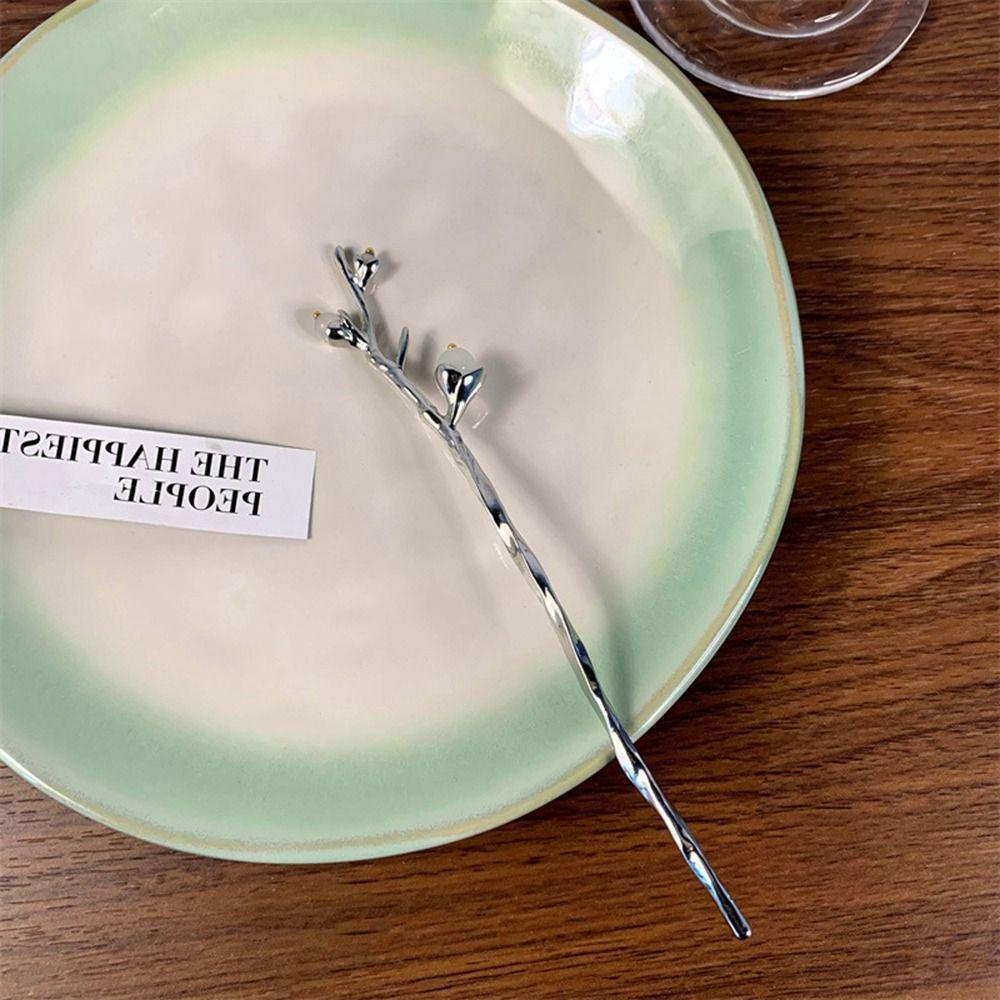 

Ancient Headwear Chinese Style Headwear Metal Hairpin Hanfu Hair Sticks Ancient Style Hairpin серебряный