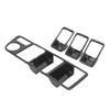 4Pcs Right Hand Drive Window Lift   Panel Decoration Cover Replacement Fit for Harrier Venza XU80 2020 2021