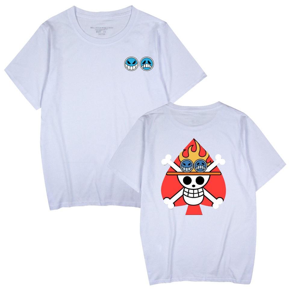 ONE PIECE T Shirt Cartoon Short Sleeve Casual Tee Shirt Funny Tshirts Vintage Clothes