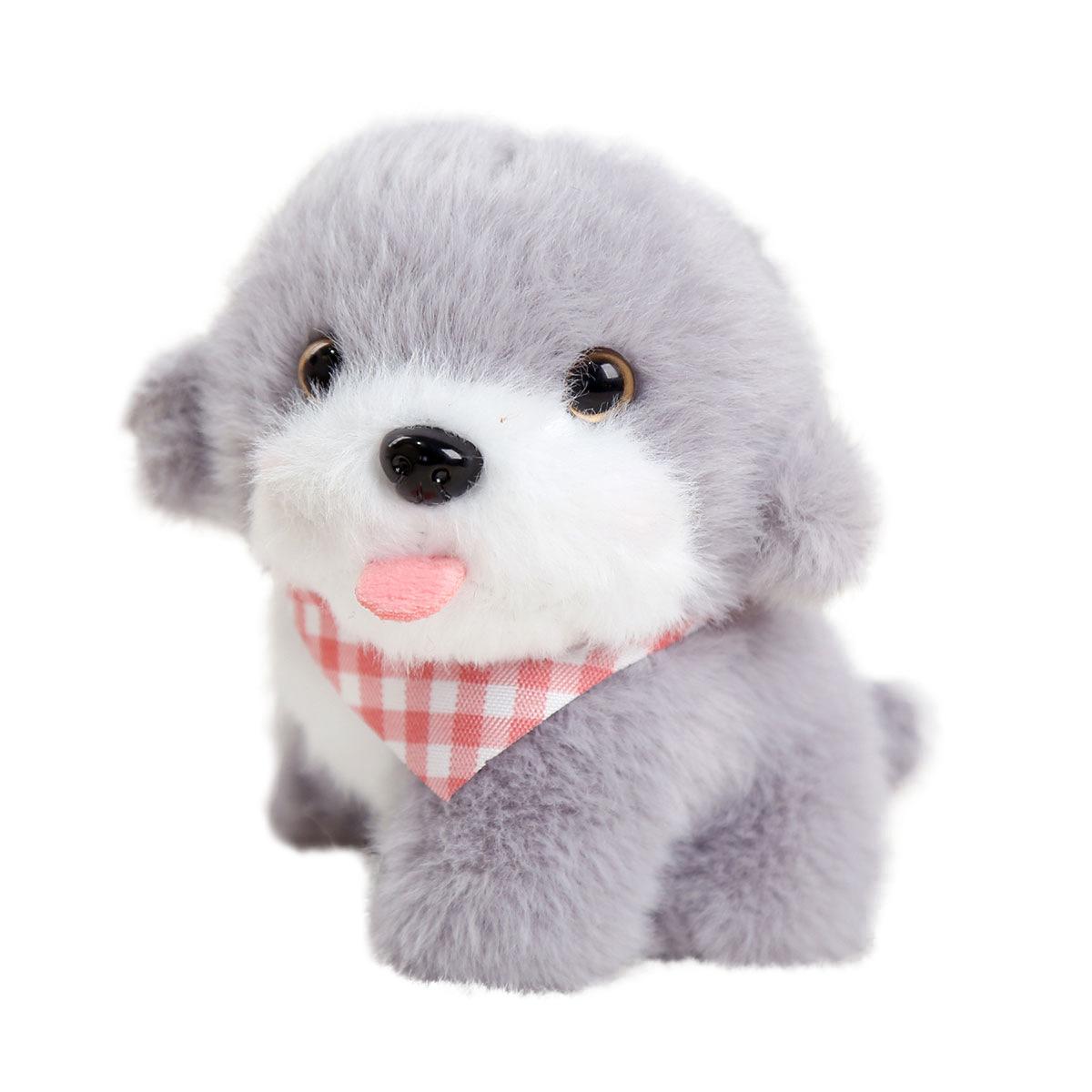 

Scarf Naughty Puppy Doll Pendant Plush Doll Toy Gift Girls Bag Pendant Ragdoll Keychain 12Cm