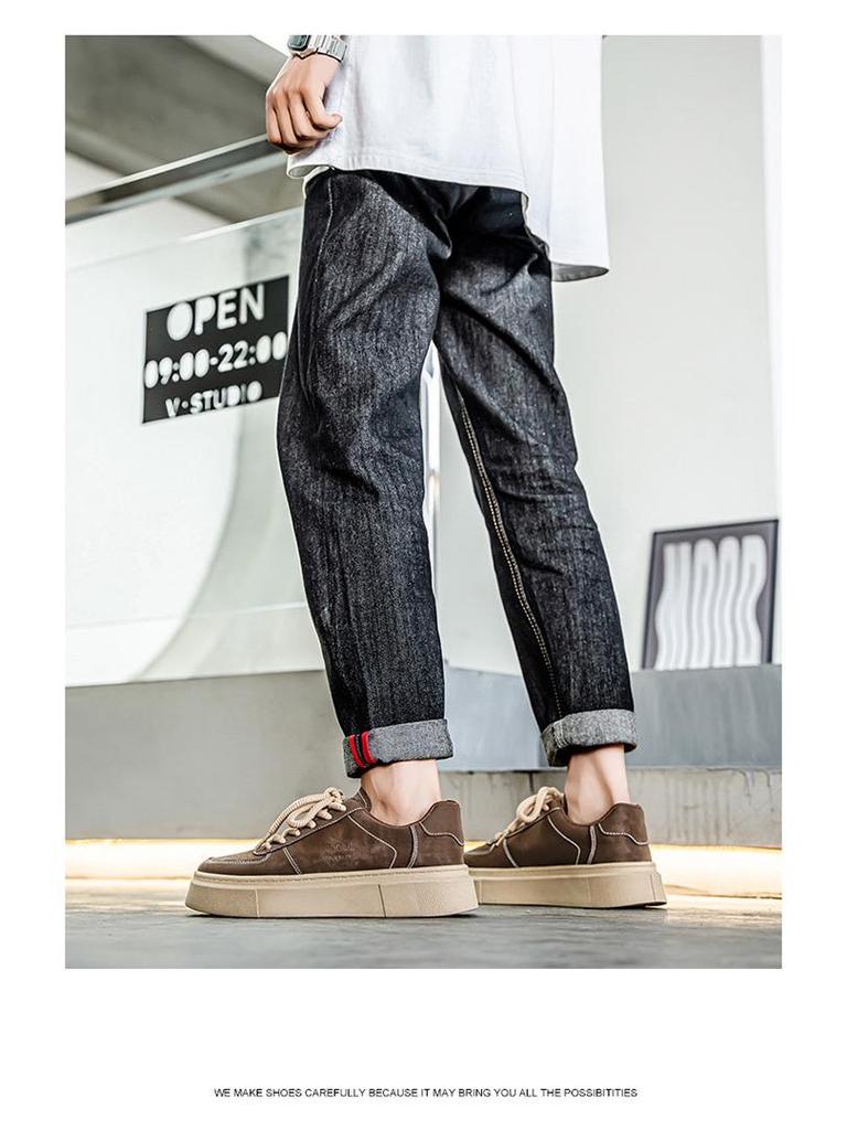 Herren 2025 Sommer Trendige Freizeit-Sneaker: Nischendesign für Teenager & Vielseitige Sportmode