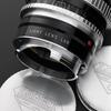 LIGHT LENS LAB 50mm Z21 Prime Leica M Reproduction of the French Angenieux 50mm Type S21 Manual Piano Integrated Lens Hood M-Mount F1.5 Lens,