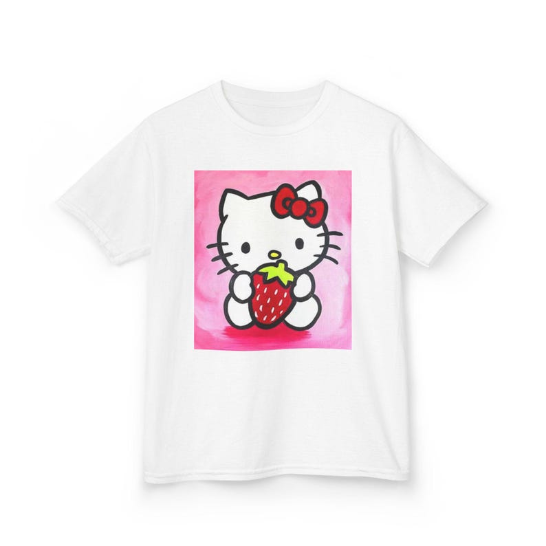 Hello Kitty Strawberry Tee | Kids T-Shirt 110