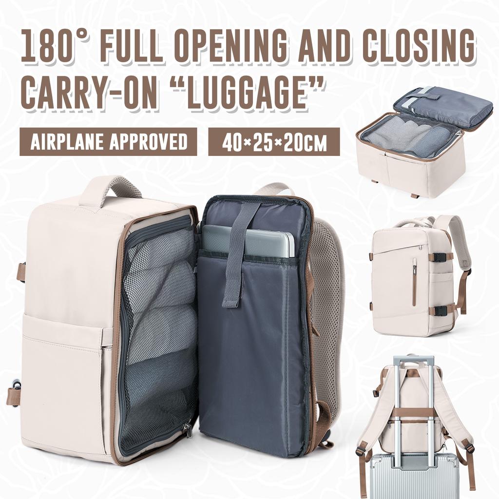 Hand Luggage Travel Bag Backpack Travel Cabin Airplane 40x20x25 Women's Men's Laptop Bag Business Work Backpack Ryanair Backpack