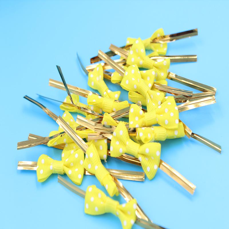 Bow Tie Twist Tie for Packaging: Lollipop, Pastry, Biscuit, Bread Bag Sealing Wire