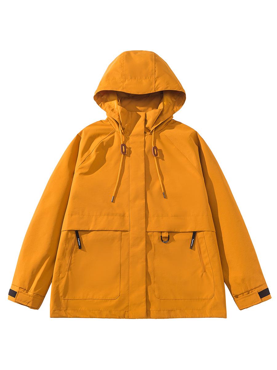 

Женская ветровка с подсолнухами от Лю Ифэй - Водонепроницаемая, стильная верхняя одежда для весны и осени Large