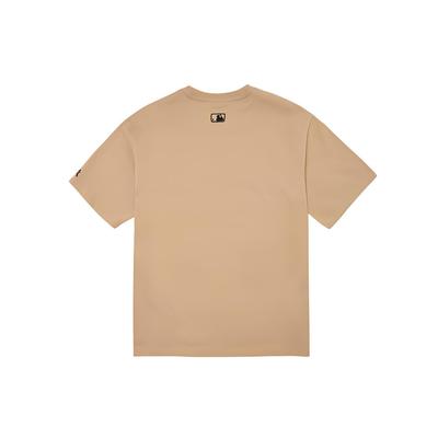 MLB T-shirt Unisex Collezione Orso Corrucciato Beige 3ATSC1023-50BGD