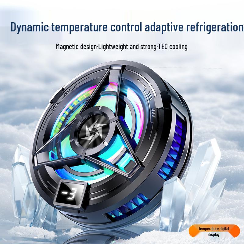 Magnetic Phone & Tablet Cooling Back Clip - Semiconductor Radiator