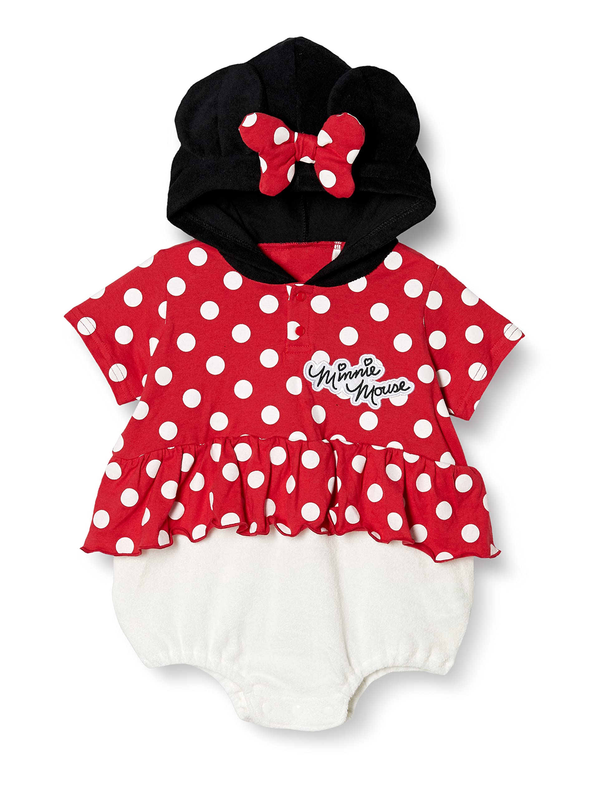 

Disney Minnie Mouse Costume Hooded Romper Baby Costume Coverall 215107631 70