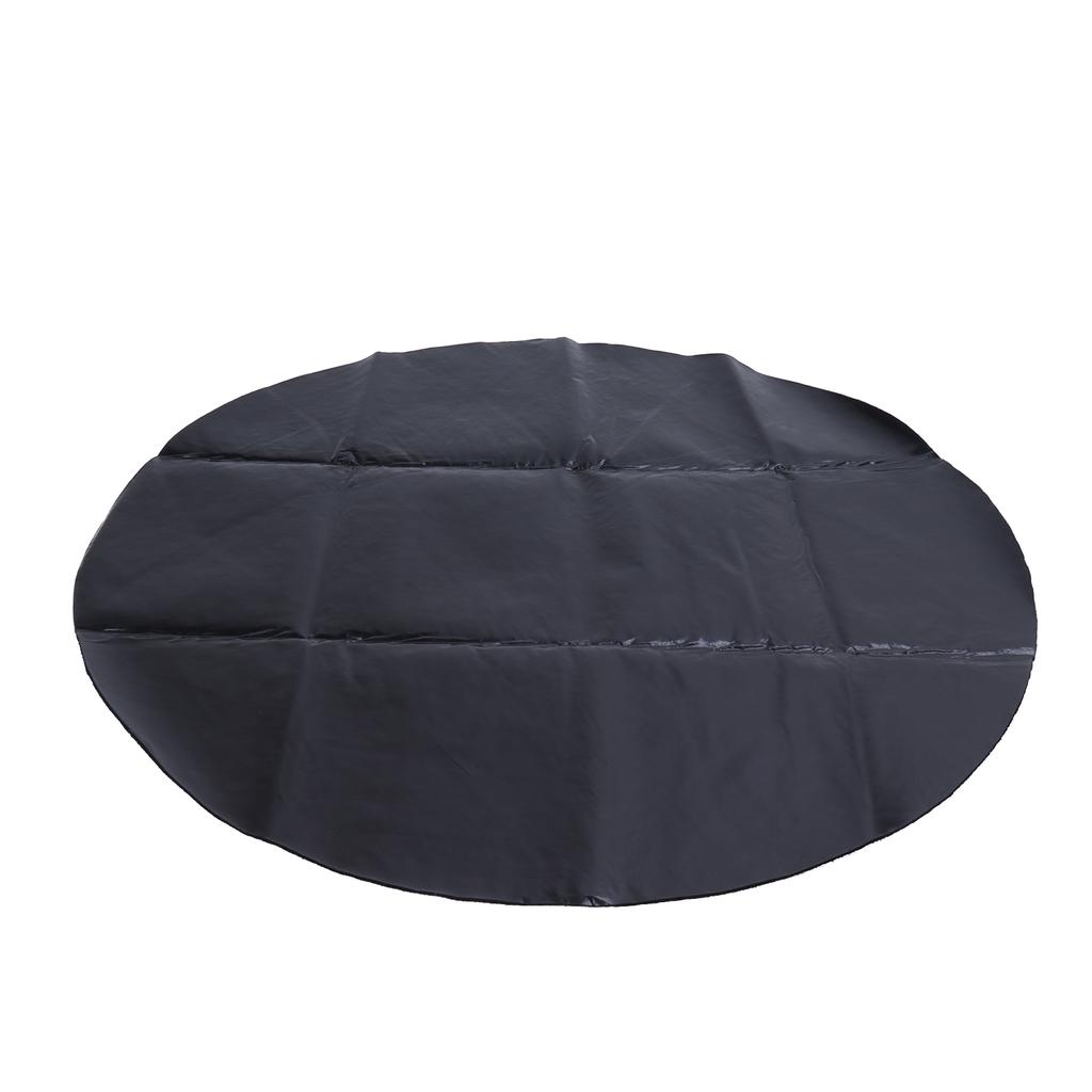 Circular Grill Mat Fire Retardant NonSlip Outdoor Charcoal BBQ FirePit Protective Pad