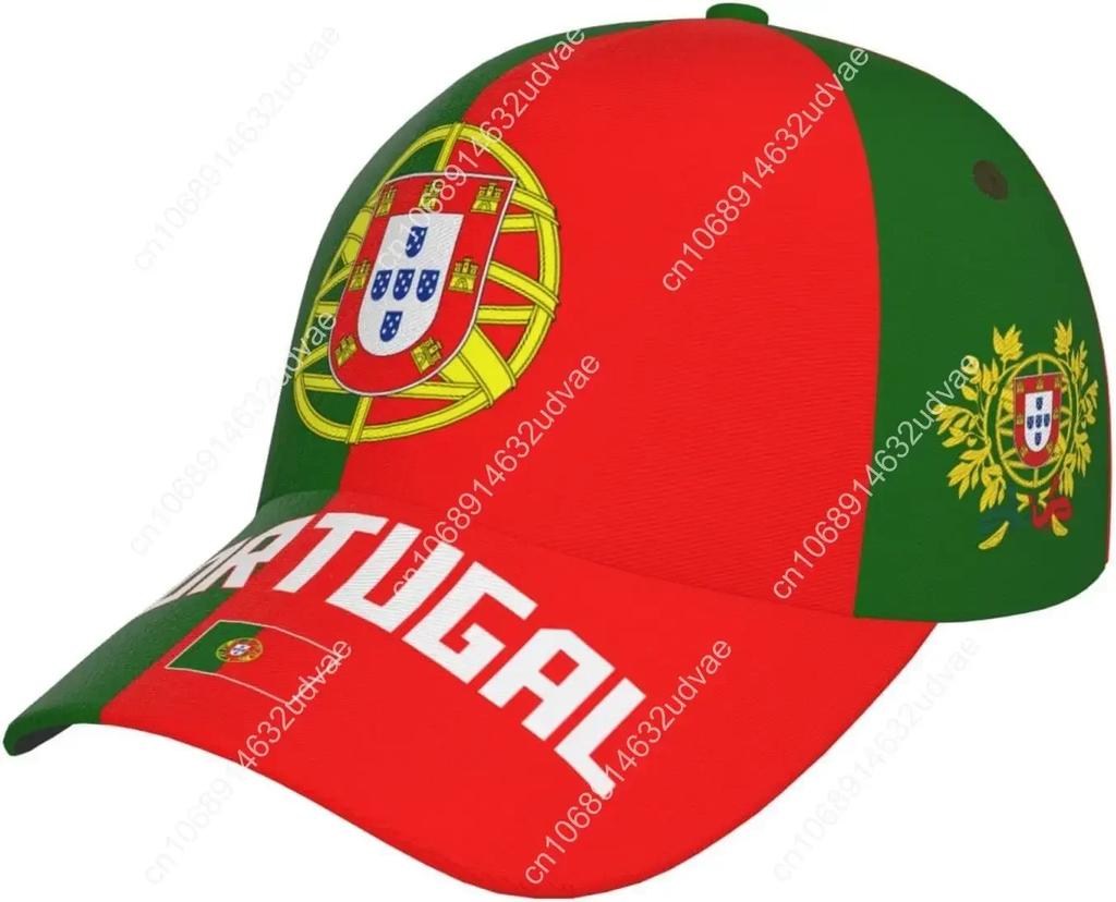 Portugal Flag Cool Portuguese Baseball Cap 3D Full Print Adult Unisex Adjustable Hat Soccer Patriotic Caps