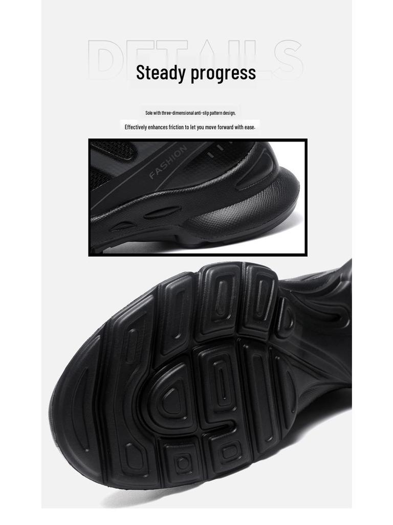 Men's Autumn/Winter 2025 Soft Sole Non-Slip Running Shoes - Wear-Resistant Sports Casual for Outdoor