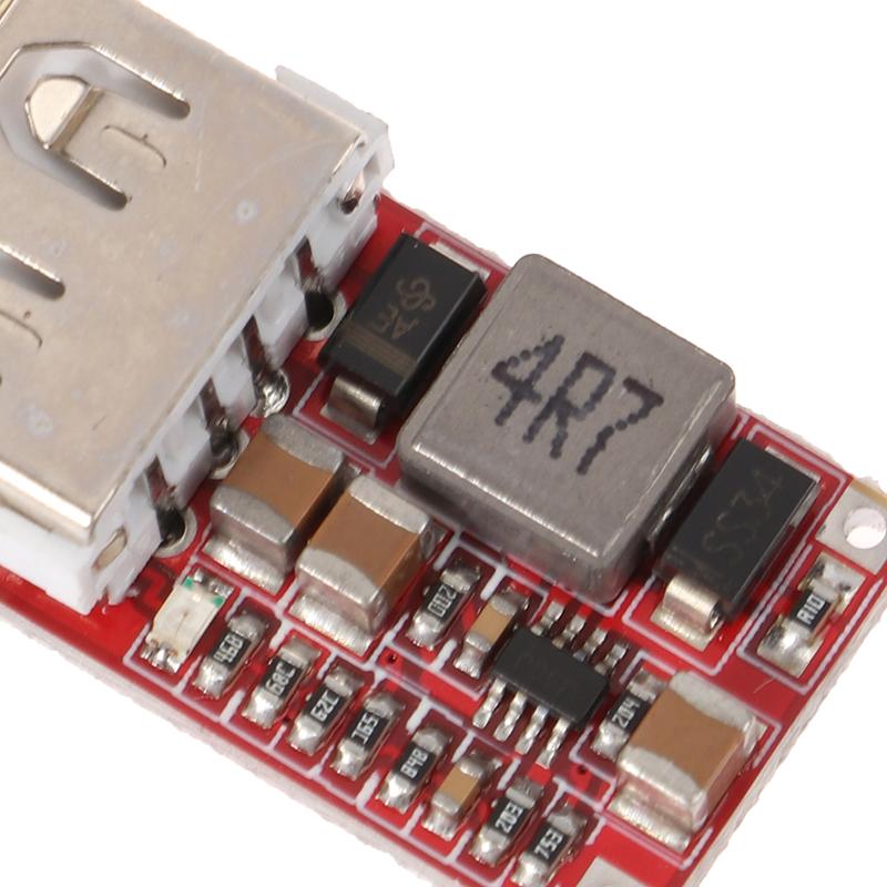 6-20V 24V 12V To 5V 3A Usb Step Down Module Phone Charger Mini Dc-Dc Step Up Boost Module Power Adjustable Buck Converter