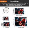 1pc MARVEL Spiderman Shoots Web Bath Mat & Rug Suitable for Bathroom, Kitchen, Bedroom Entrance - Large Non-Slip Flannel with