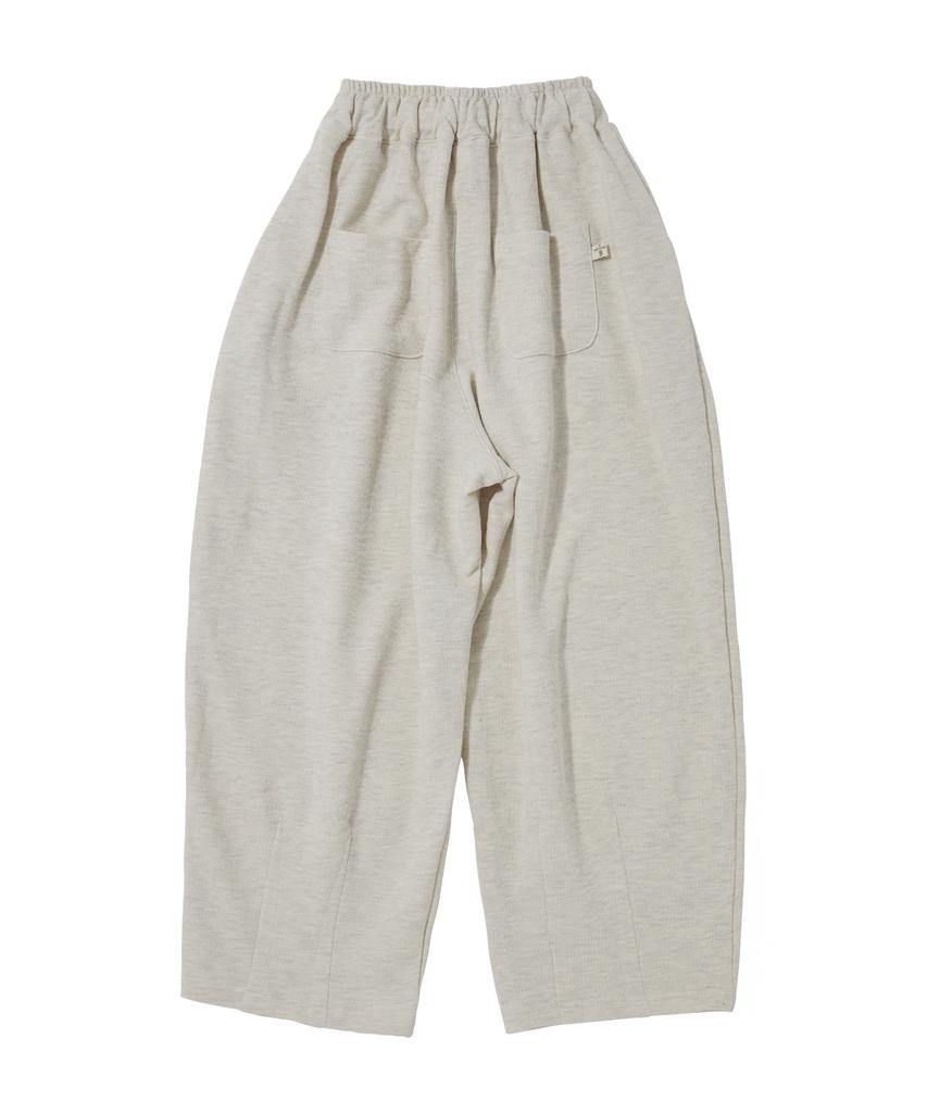 A NOTHING Pin-Knit Balloon Pants (Oatmeal)