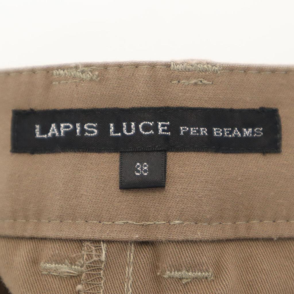 LAPIS LUCE made in Japan Cropped pants 38 Brown PER BEAMS Women Used