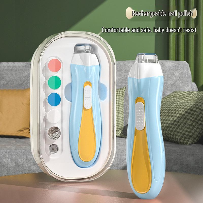 Rechargeable Electric Baby Nail File & Grinder Set