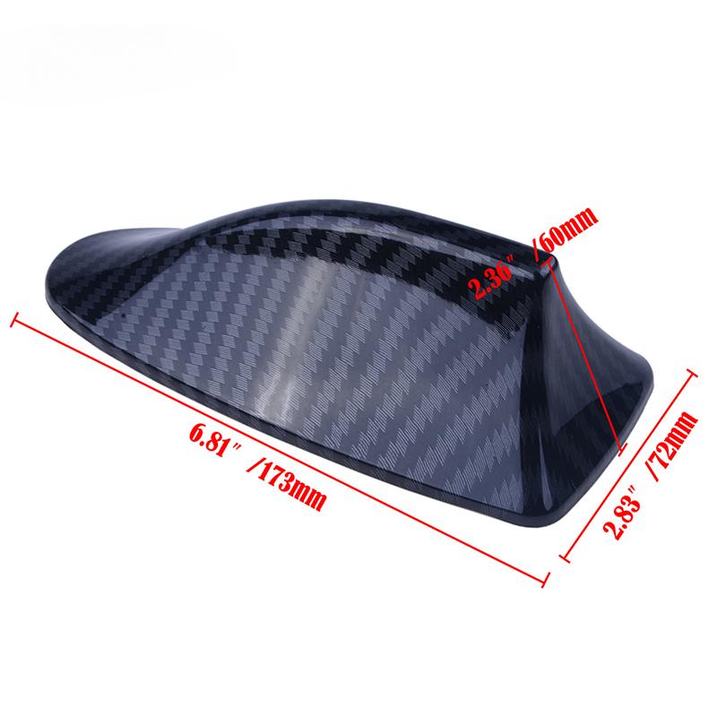 Car Shark Fin Decoration Antenna Is Suitable for Car General Car Accessories Carbon Fiber Exterior Decoration