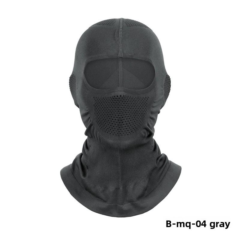 All Seasons Knitted Unisex Outdoor Sports Face Neck Balaclavas Sun Protection Motorcycle Neck Scarf Thin Breathable Ski Mask