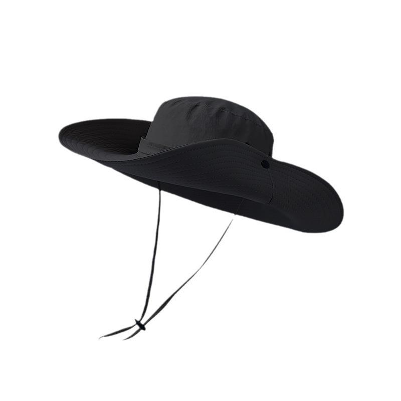 Women's Western Cowboy Hat - Sun Protection, Large Fit, Breathable for Outdoor Activities